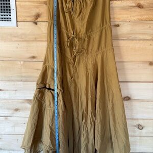 Women's yellow festival Skirt